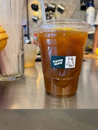 เมนูของร้าน Kaffe Man