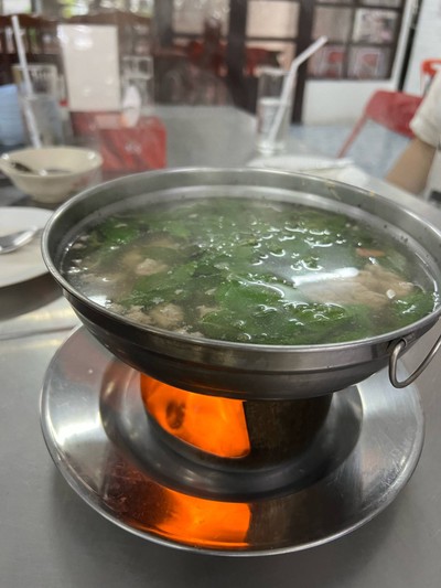 ต้มจืดหมูสับ กะเพราะ