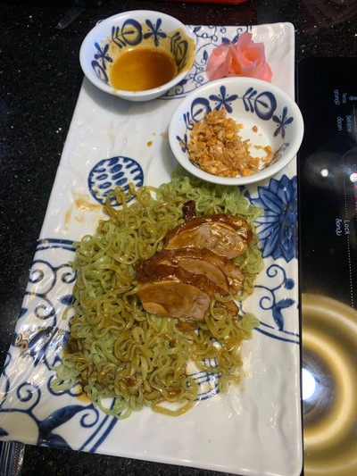 บะหมี่เป็ดย่างบุงโฮ