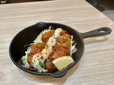 ไก่นัมบังกระทะร้อน