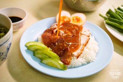 ข้าวหมูแดงสีมรกต ซ.สุกร1 ซ.สุกร1 (ต้นตำรับ)