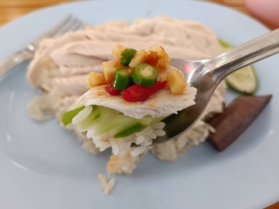 ข้าวมันไก่ เนื้ออก ไม่หนัง
