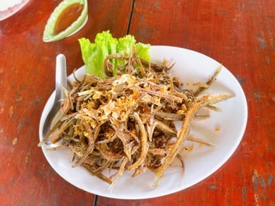 ปลารากกล้วยทอด