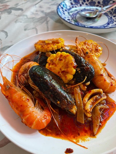 กุ้งถาดทะเล