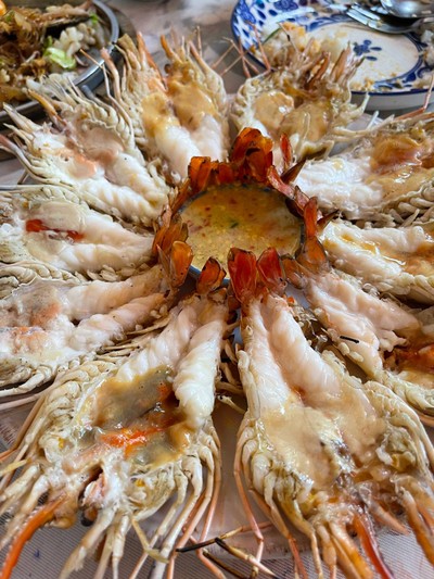 กุ้งเผา
