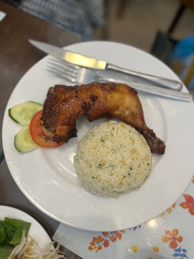 ข้าวหน้าไก่ย่าง