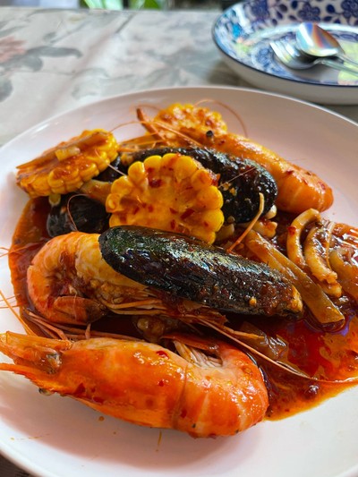 กุ้งถาดทะเล