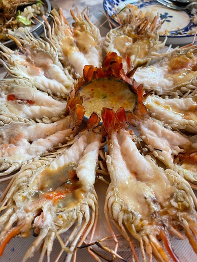 กุ้งเผา