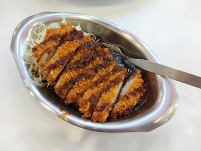 Minced meat katsu curry rice
