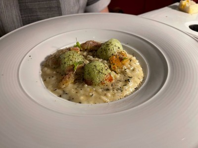 Risotto with red Mullet