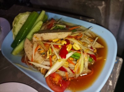 ตำไทยหมูยอ