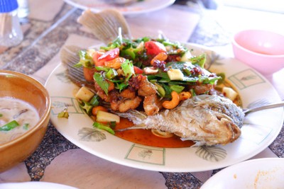 ปลาแรดสมุนไพร