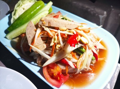 ตำไทยหมูยอ