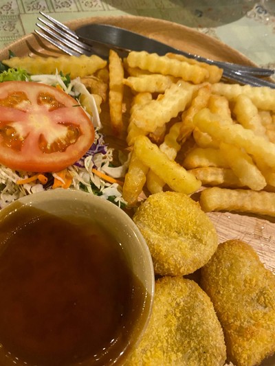 นักเก็ต+เฟรนฟราย