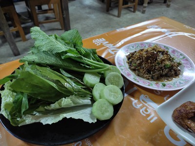ลาบคั่วหมู