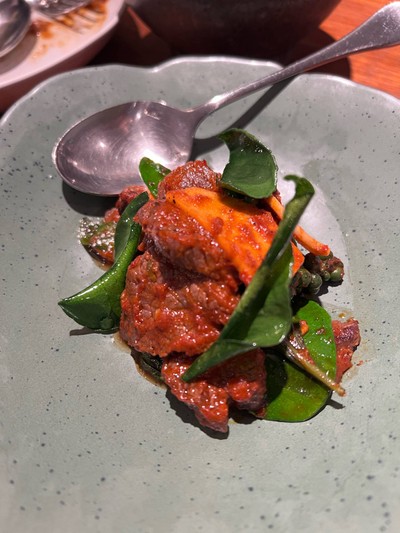 เนื้อผัดพิโรธ