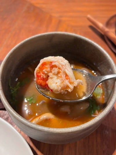 เมนูของร้าน nahm โรงแรมโคโม เมโทรโพลิแทน กรุงเทพฯ