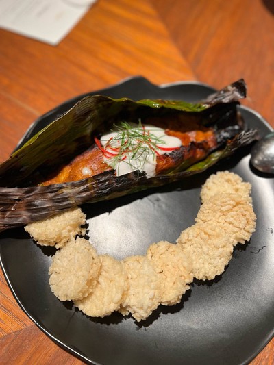 งบทะเลบนข้าวตัง