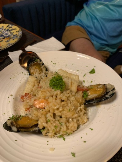 Risotto seafood