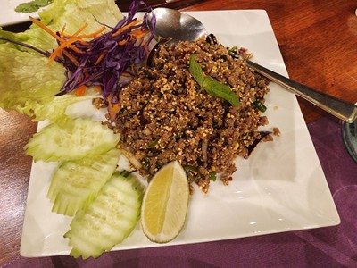 ลาบเนื้อ