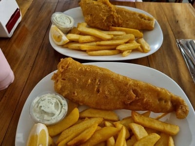 เมนูของร้าน Buster’s Fish and Chips - Comfort Food and Drinks