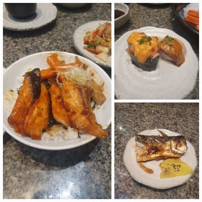 ชุดปลาซาบะย่างซีอิ้ว