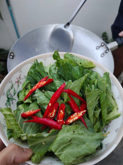 วิธีทำ ผัดแขนงน้ำมันหอย