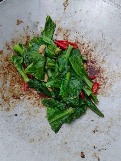 วิธีทำ ผัดแขนงน้ำมันหอย