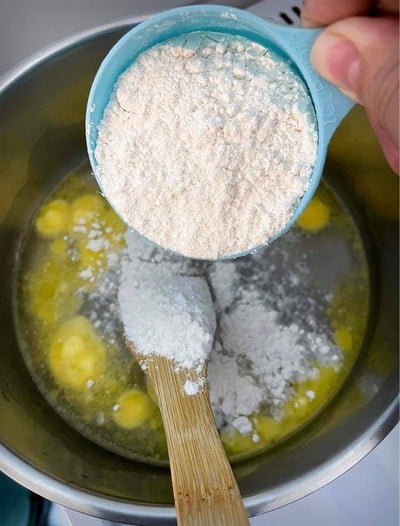 วิธีทำ Air Fryer Churros with Chocolate Sauce 💕