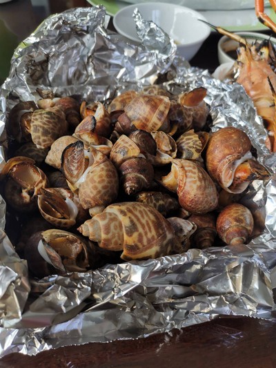 หอยหวานเผา