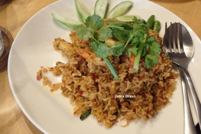 ข้าวผัดต้มยำกุ้ง