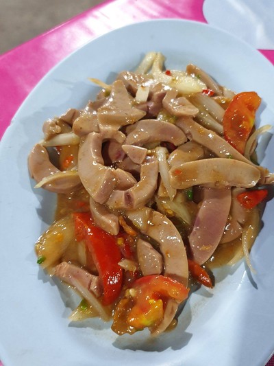 เซี้ยงจี้ผัดน้ำมันหอย