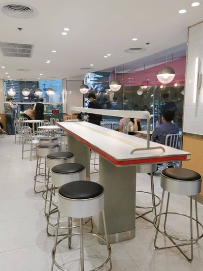 บรรยากาศ Egg drop Centerpoint Siam Square