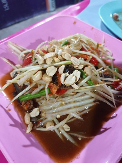 ส้มตำปูปลาร้า