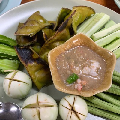 น้ำพริกกุ้งสด