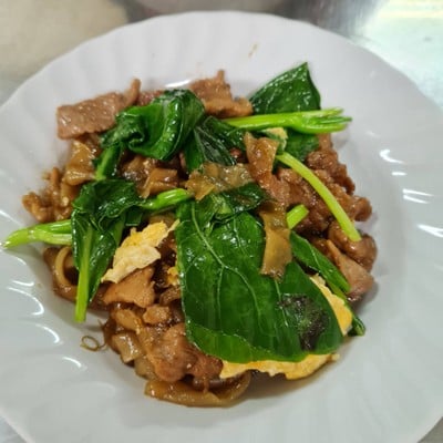 เมนูของร้าน ราดหน้าคนแซ่จัง นวลจันทร์