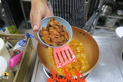 วิธีทำ สปาเก็ตตี้กิมจิ