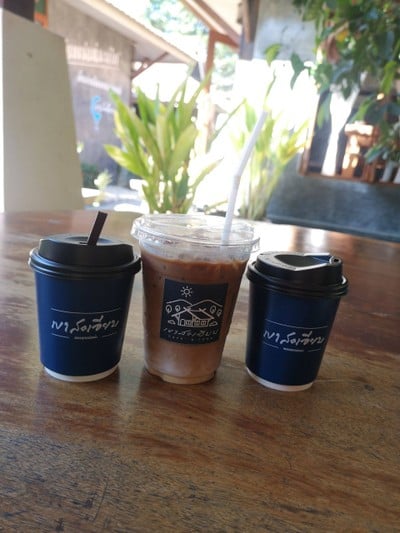 เมนูของร้าน กาแฟสดเขาสะเอียยบ