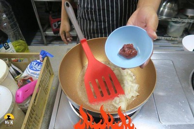 วิธีทำ สปาเก็ตตี้กิมจิ