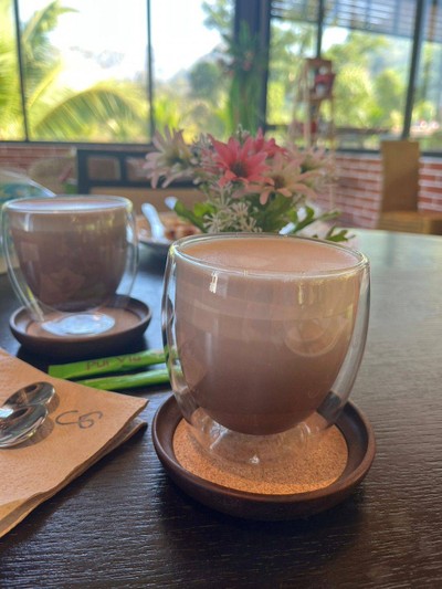 คาปูชิโน่ร้อน