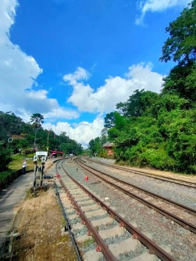 บรรยากาศ สถานีรถไฟขุนตาน