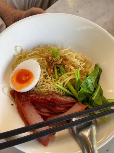 บะหมี่หมูแดง