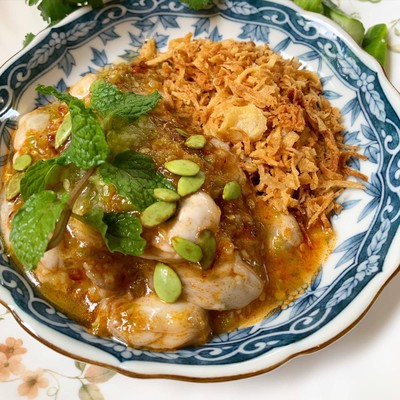 ยำหอยนางรม