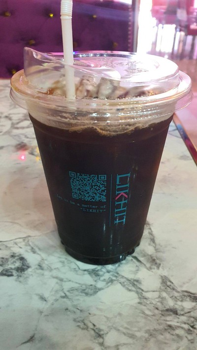 อเมริกาโน น้ำผึ้ง เย็น