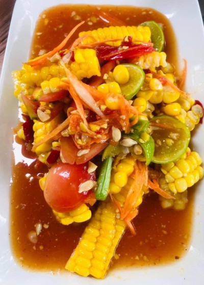 ตำข้าวโพด แซบสุดๆ