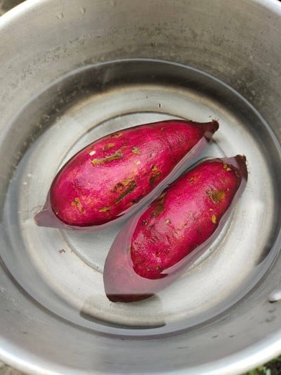 วิธีทำ มันญี่ปุ่นต้ม