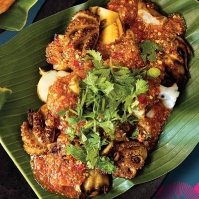 รวมหมึกย่าง