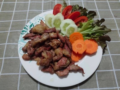 วิธีทำ หมูทอดแดดเดียว