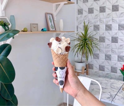 HOLA - Homemade Icecream Hola กำเเพงเเสน