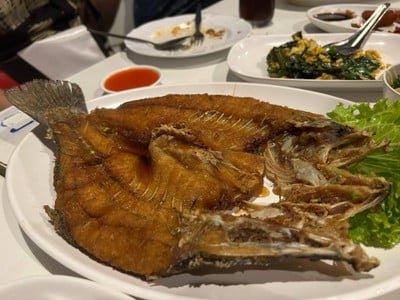 ปลากะพงทอดน้ำปลาหอม